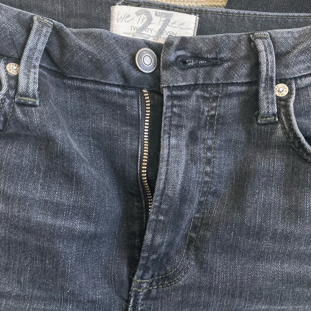 Free People: Montana Skinny Jean in Milkyway 28 - Picture 15 of 16